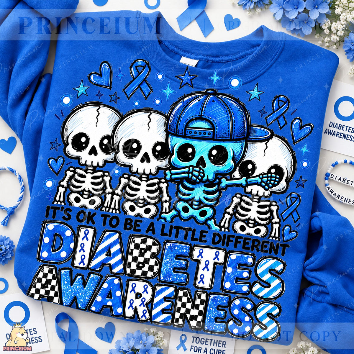 Diabetes Awareness Skeletons