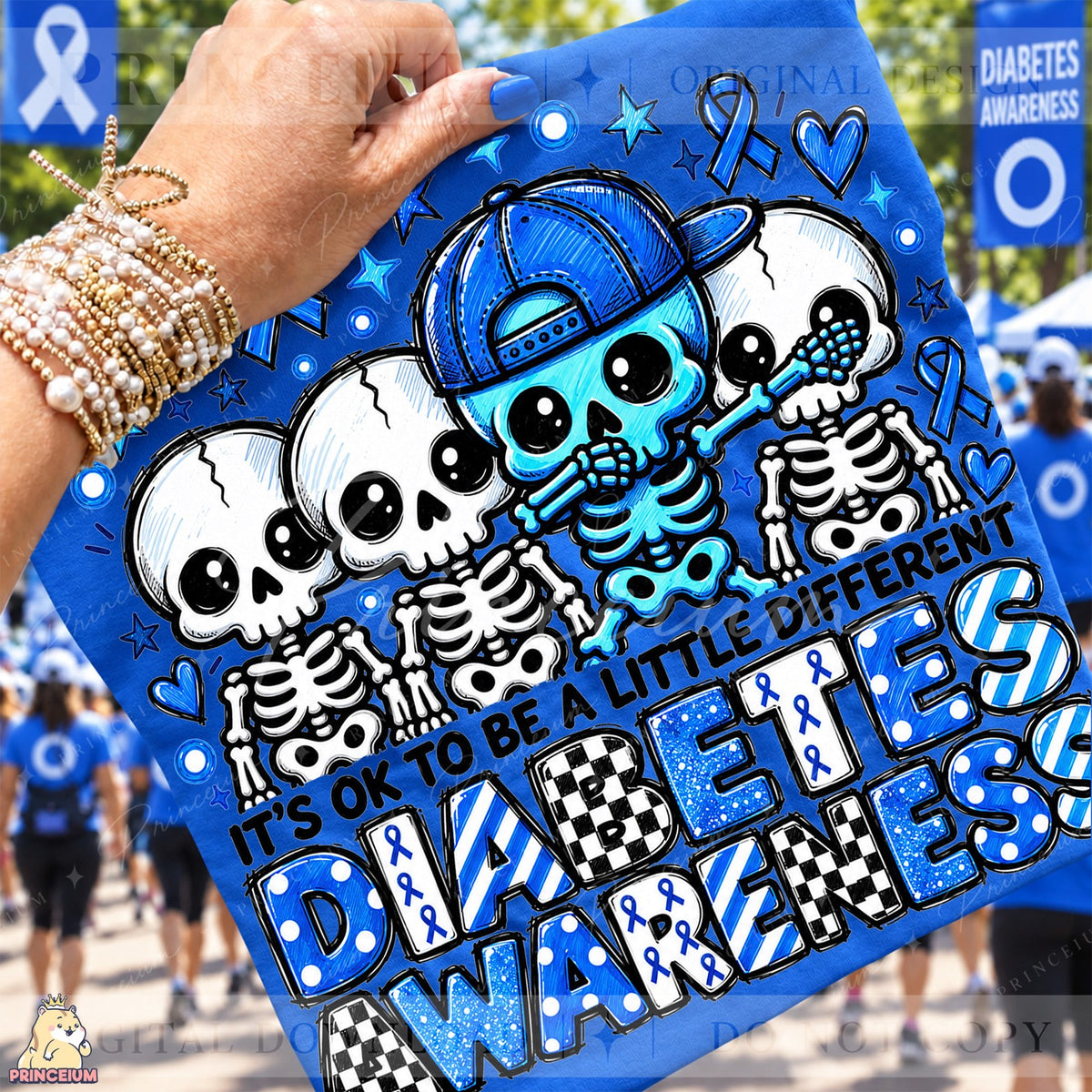 Diabetes Awareness Skeletons