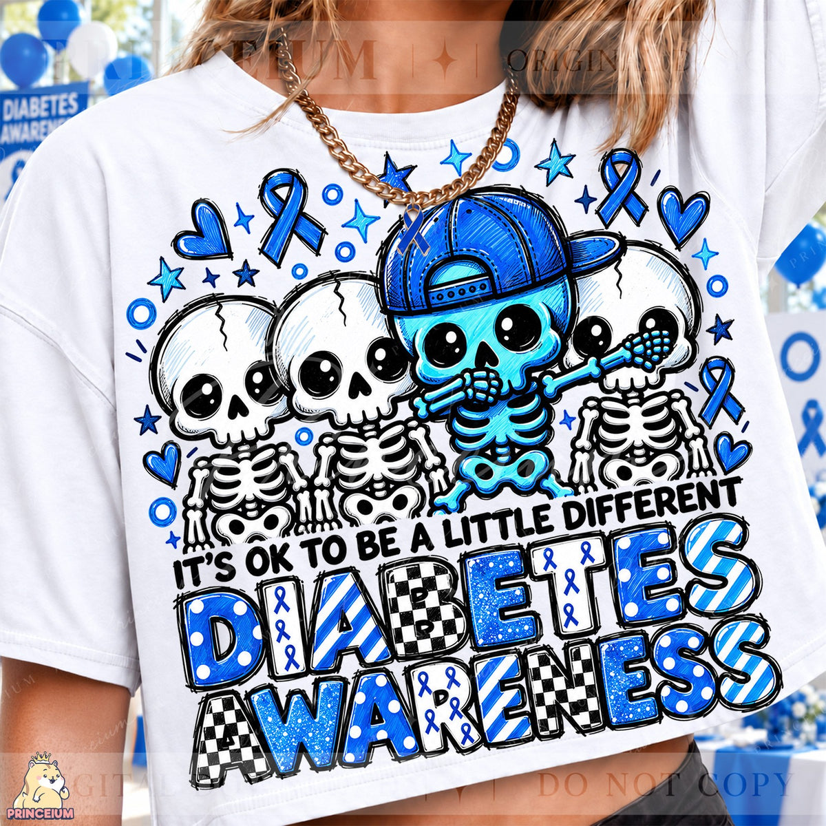 Diabetes Awareness Skeletons