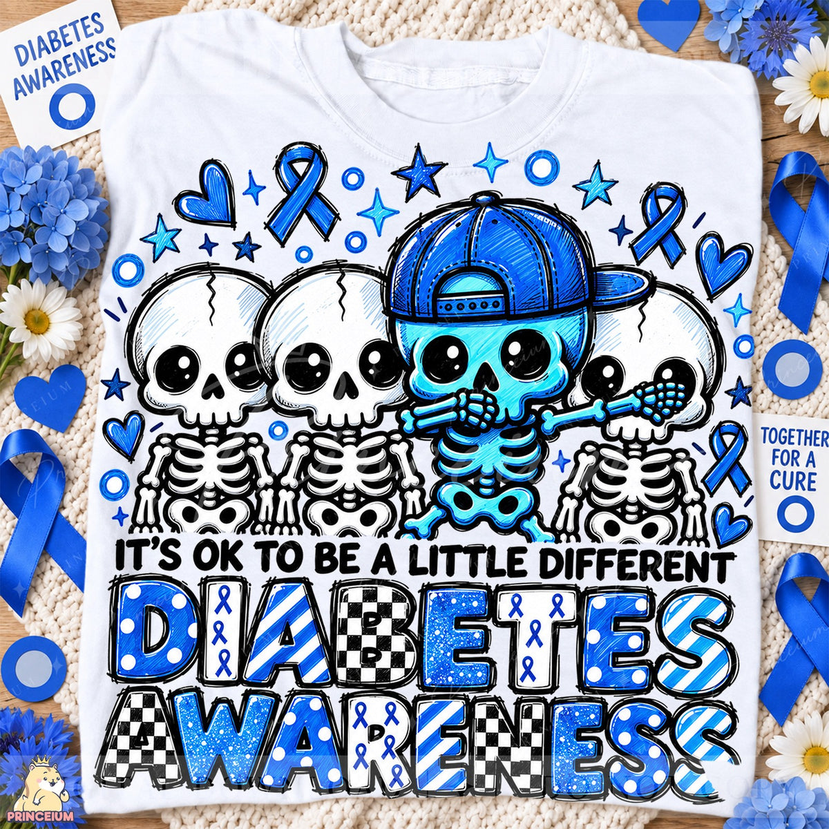 Diabetes Awareness Skeletons