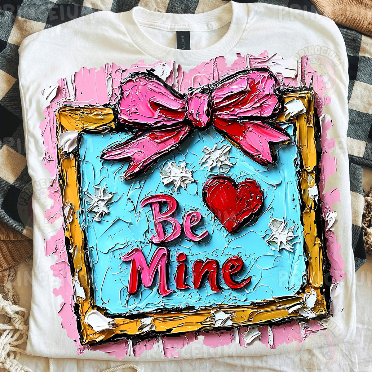 Be Mine Painted Gift Box
