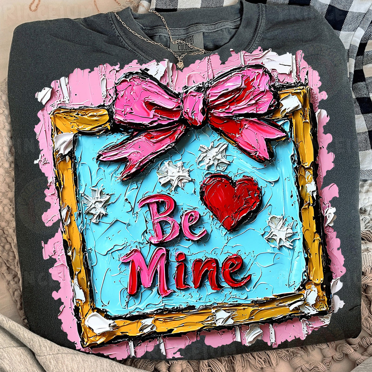 Be Mine Painted Gift Box