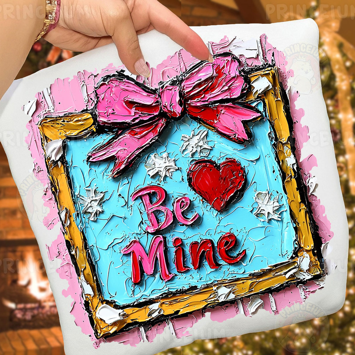 Be Mine Painted Gift Box