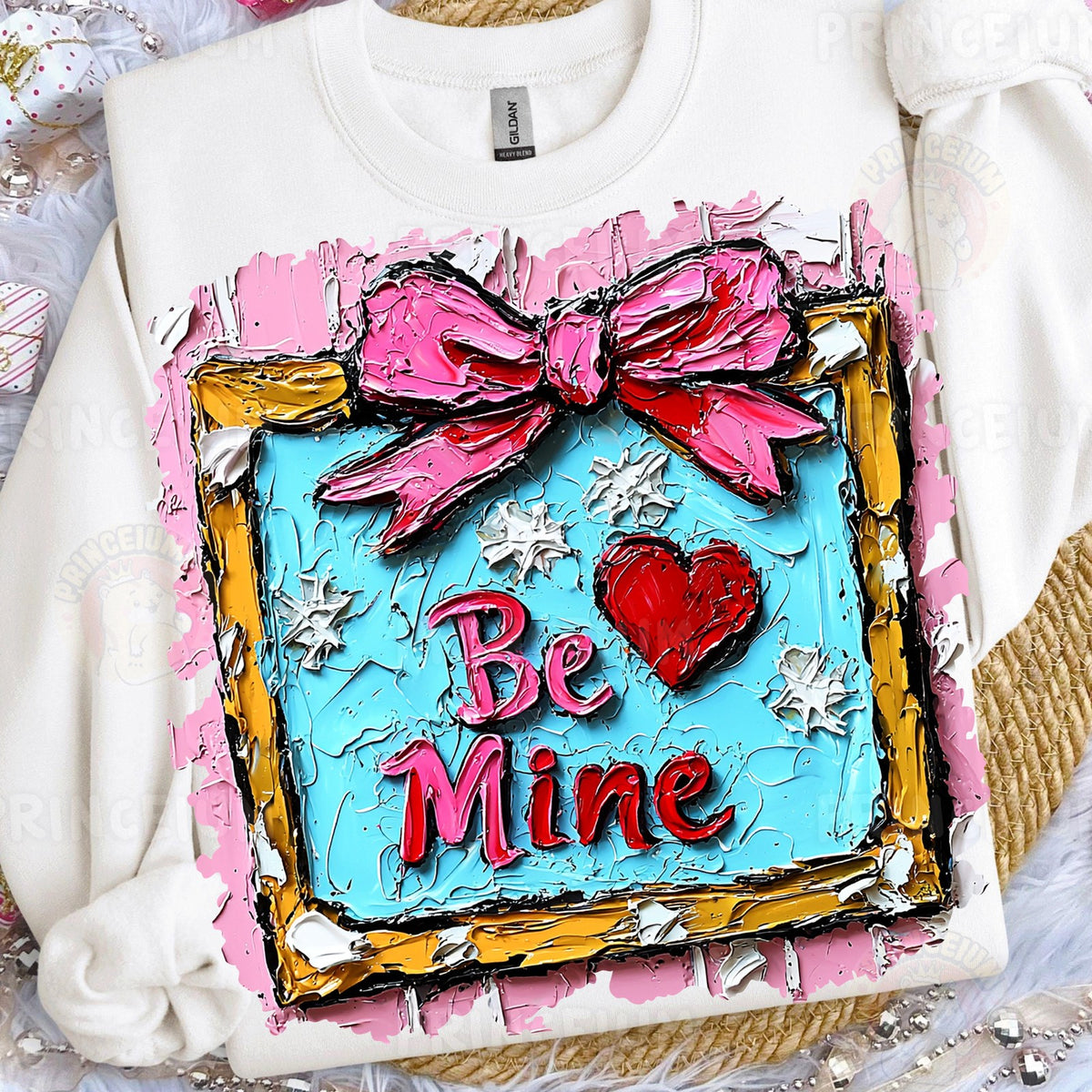 Be Mine Painted Gift Box