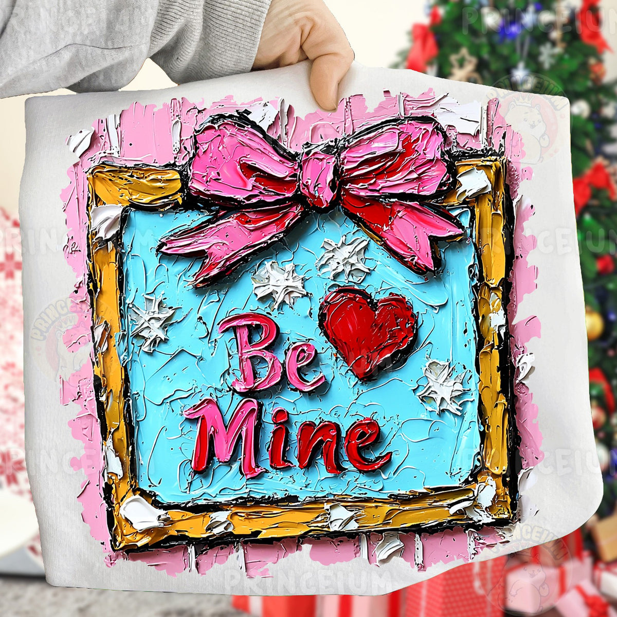 Be Mine Painted Gift Box