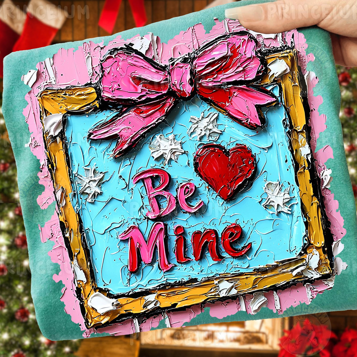 Be Mine Painted Gift Box