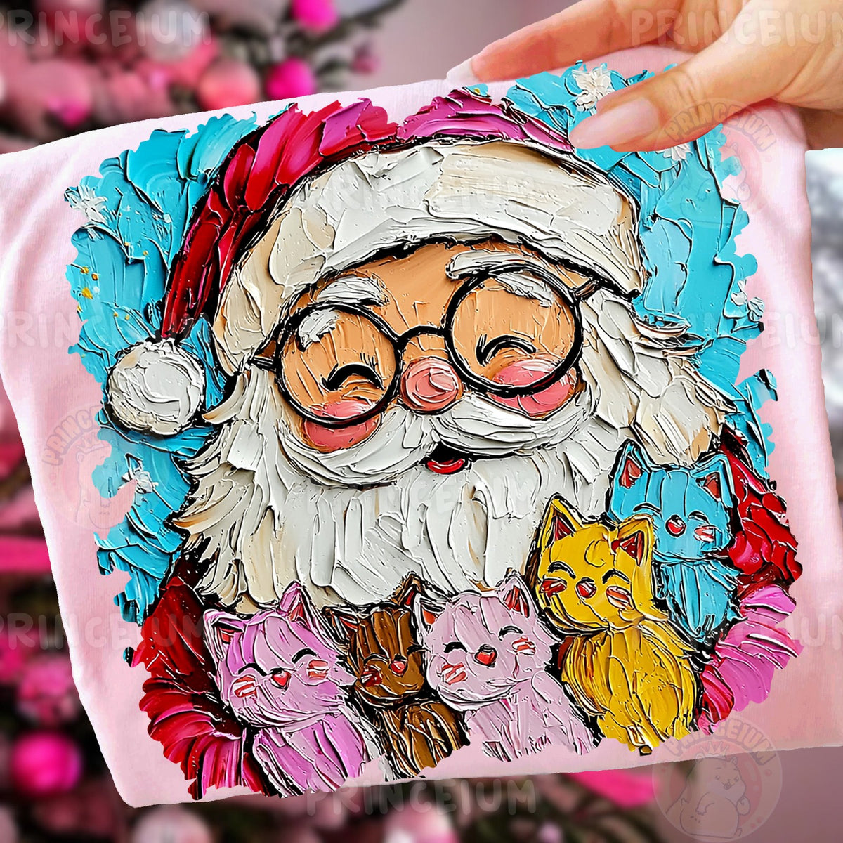 Santa & Cats Christmas