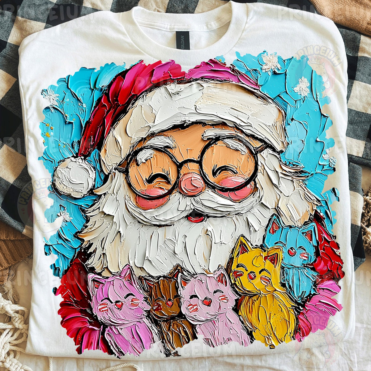 Santa & Cats Christmas