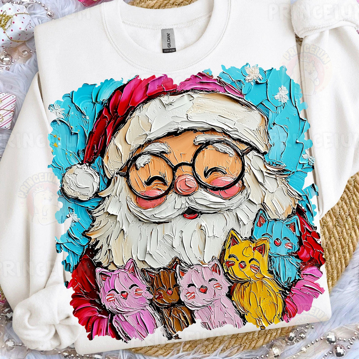 Santa & Cats Christmas