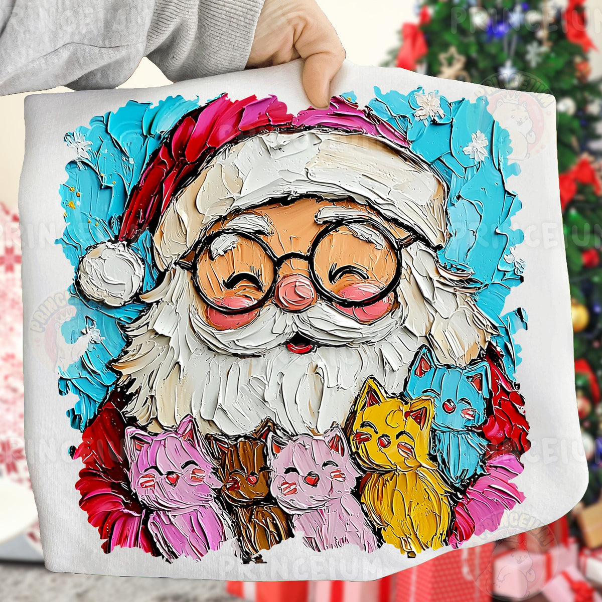 Santa & Cats Christmas