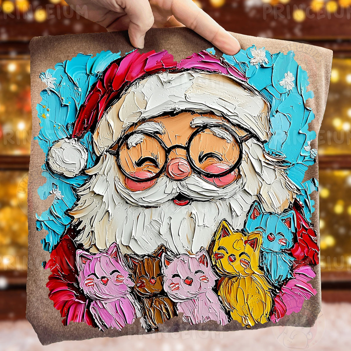Santa & Cats Christmas