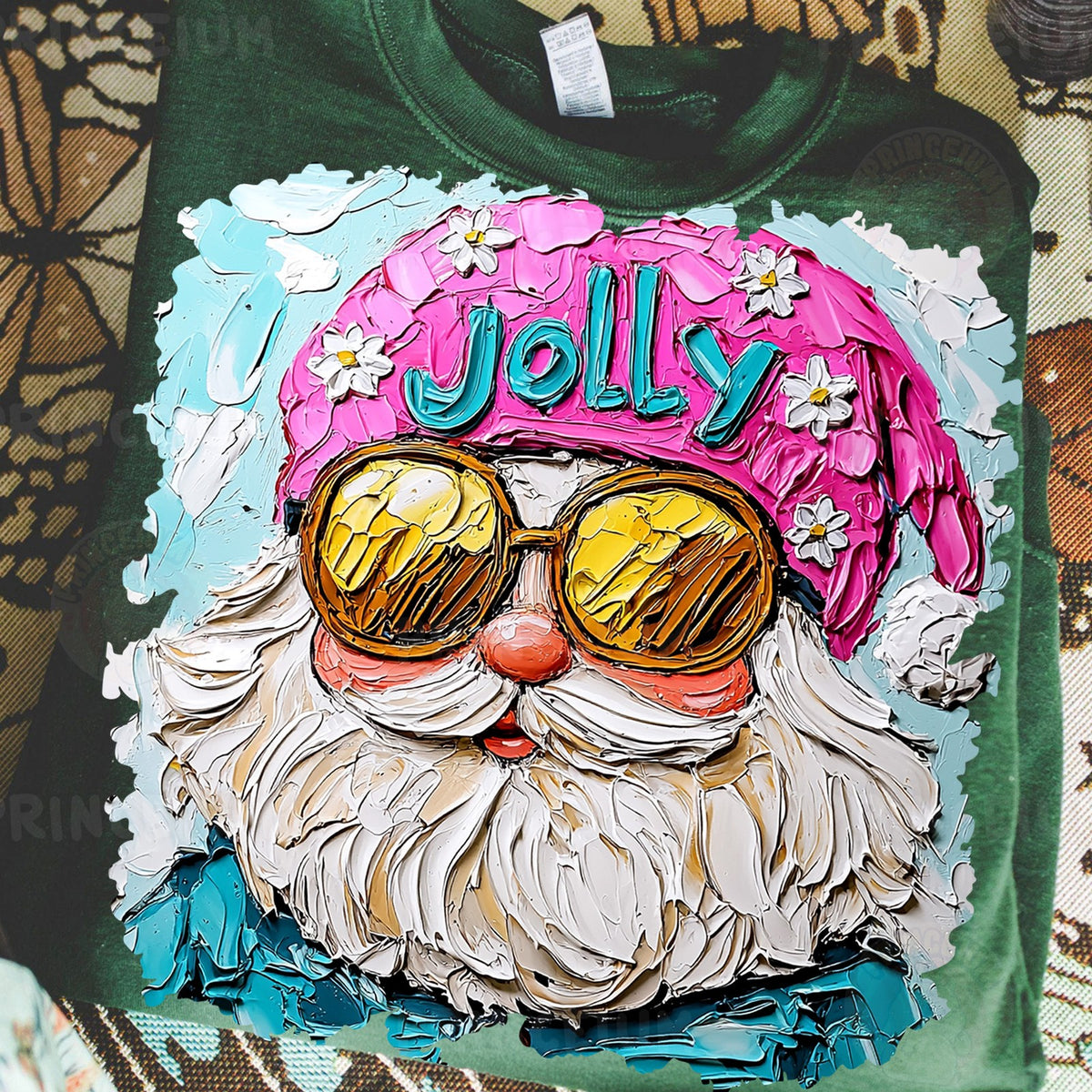 Jolly Cool Santa