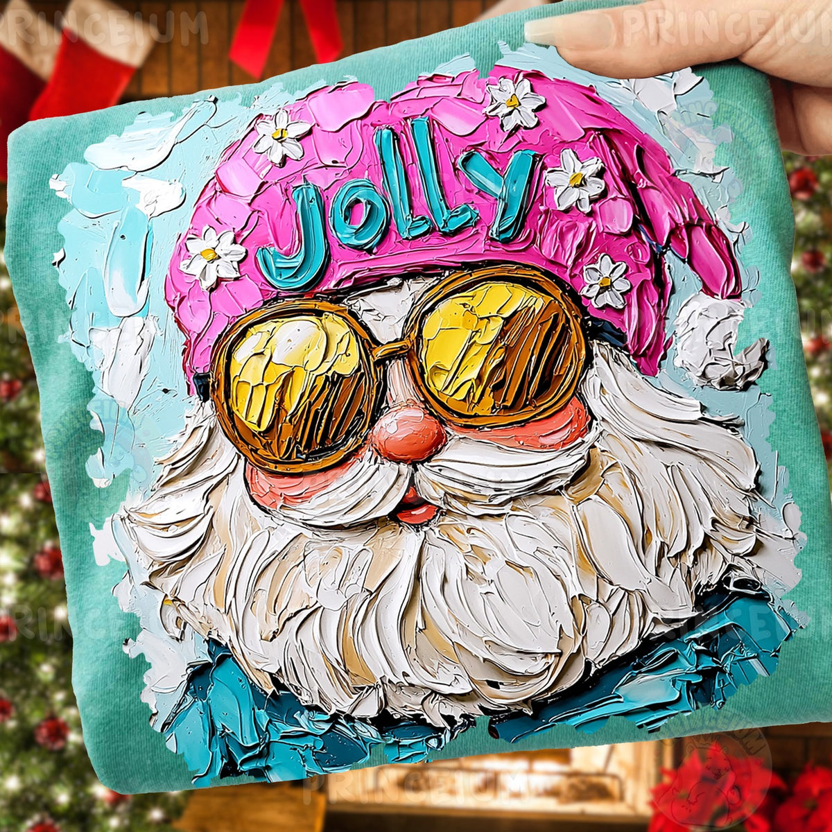 Jolly Cool Santa
