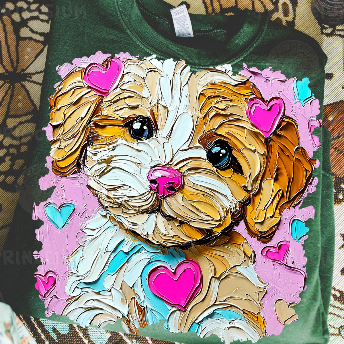 Painted Puppy Love