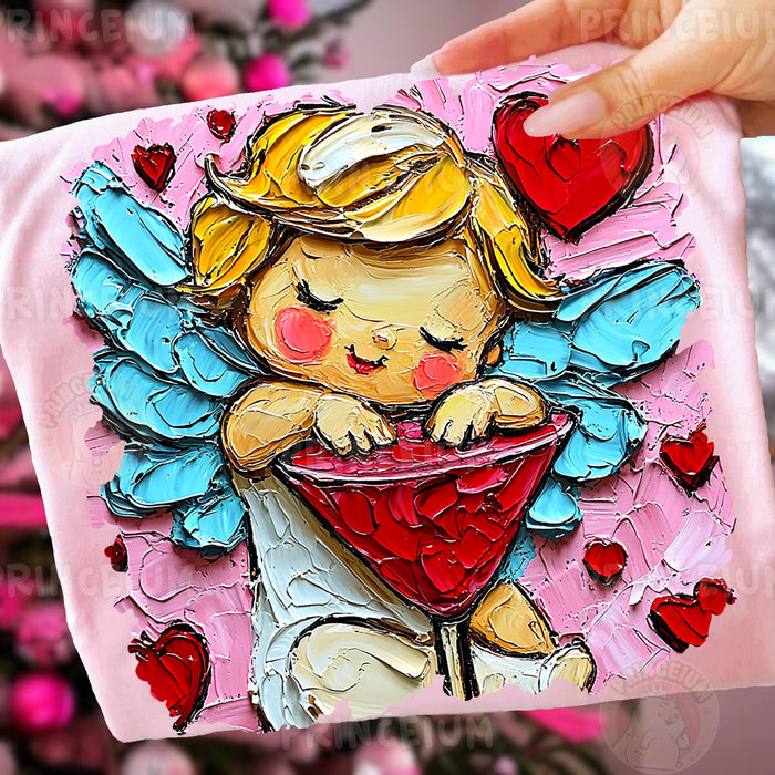 Cupid's Heart Martini Angel