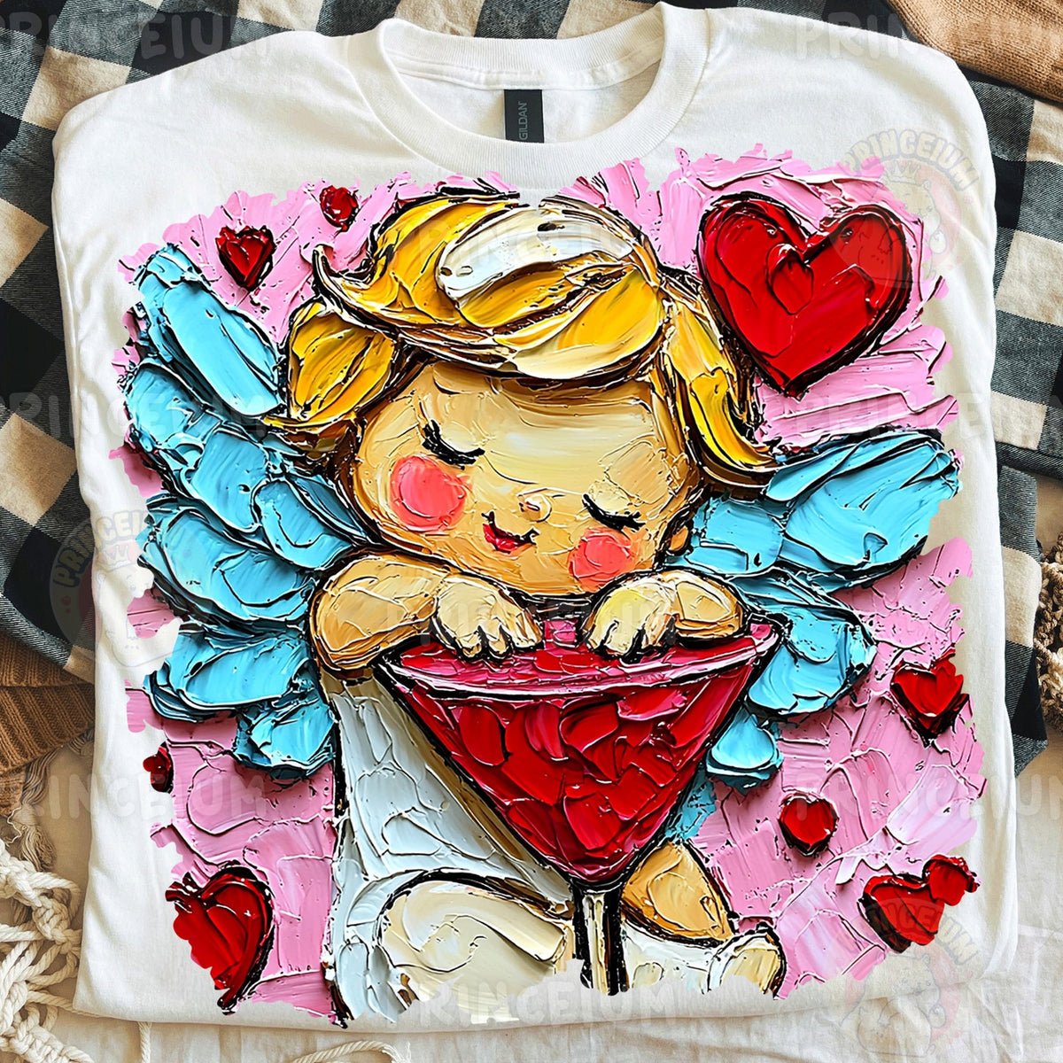Cupid's Heart Martini Angel