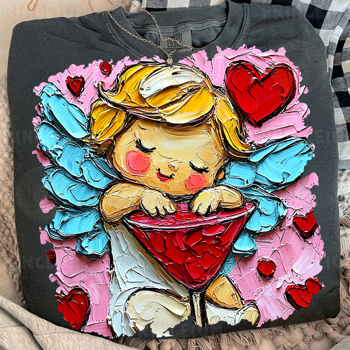 Cupid's Heart Martini Angel