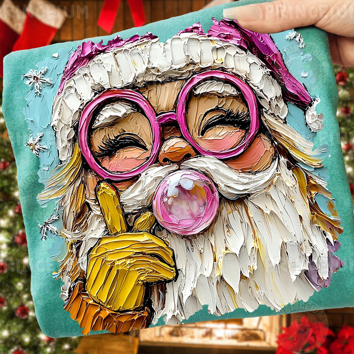 Bubblegum Santa