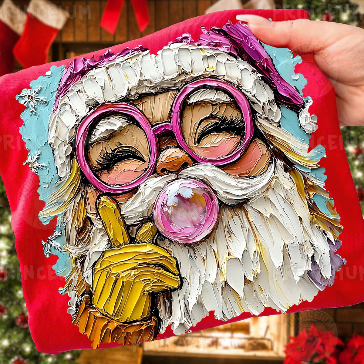 Bubblegum Santa
