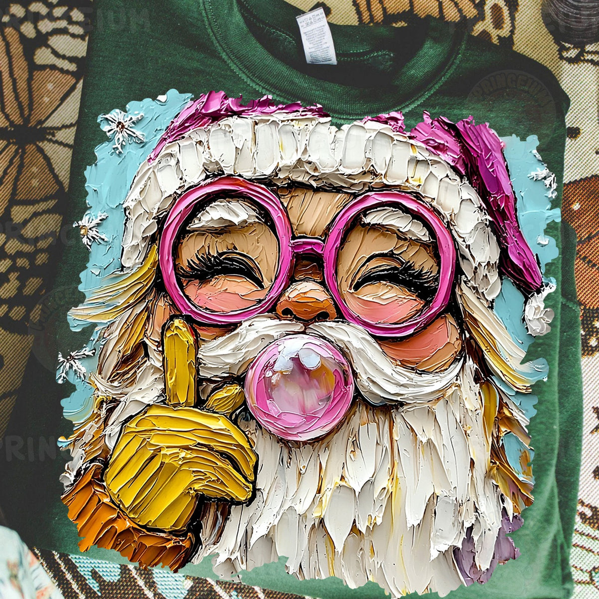 Bubblegum Santa