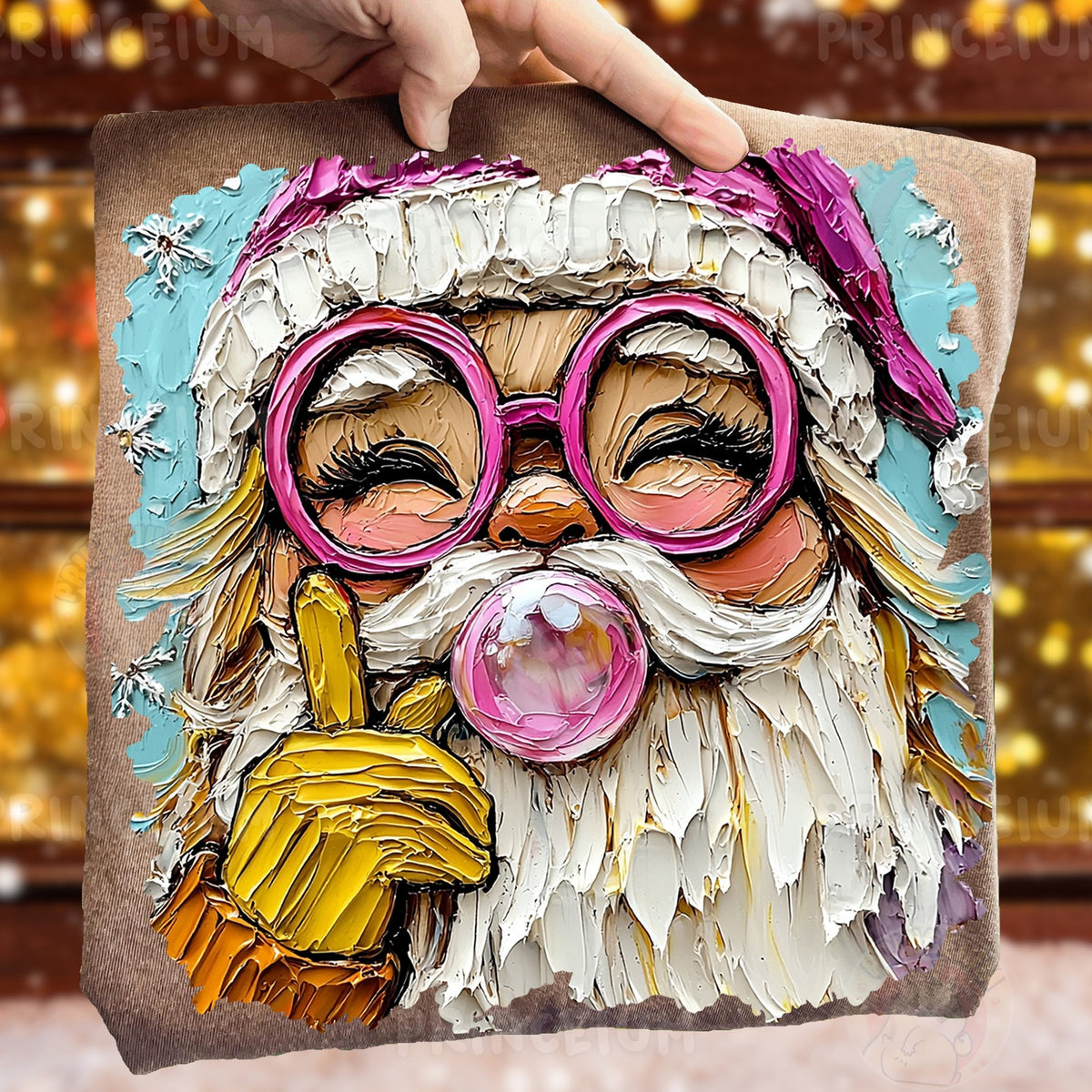 Bubblegum Santa