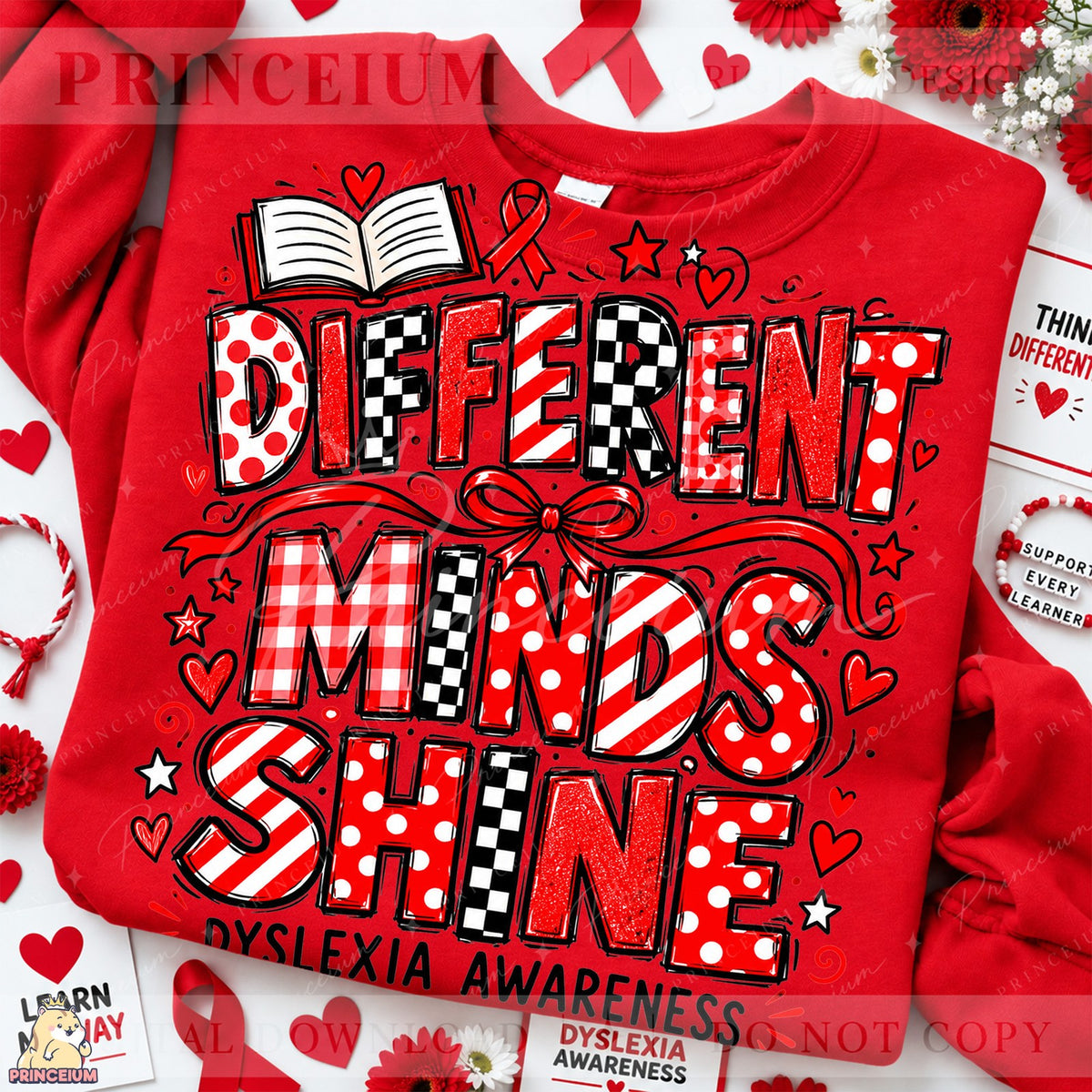 Different Minds Shine Dyslexia Awareness