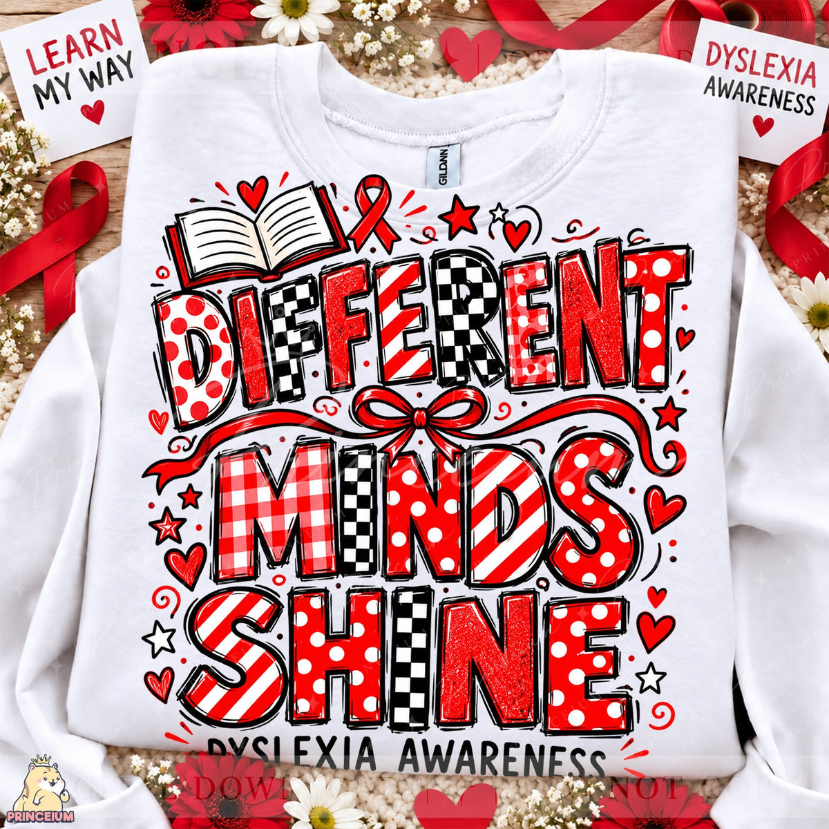 Different Minds Shine Dyslexia Awareness