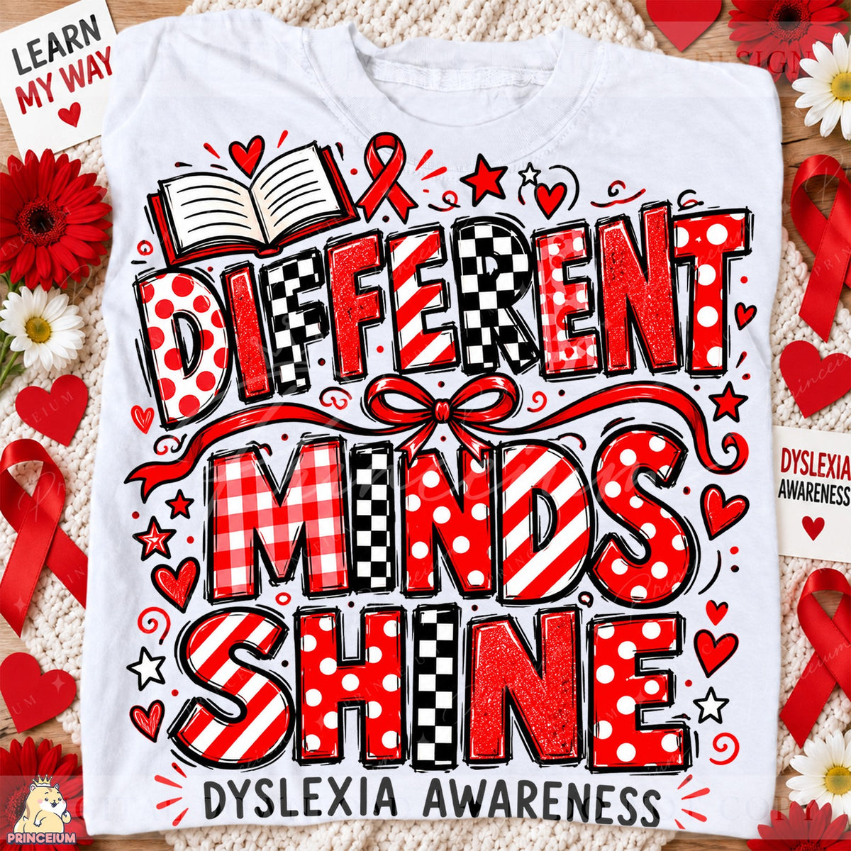 Different Minds Shine Dyslexia Awareness