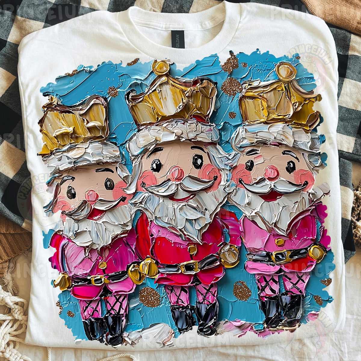 Painted Nutcracker Trio