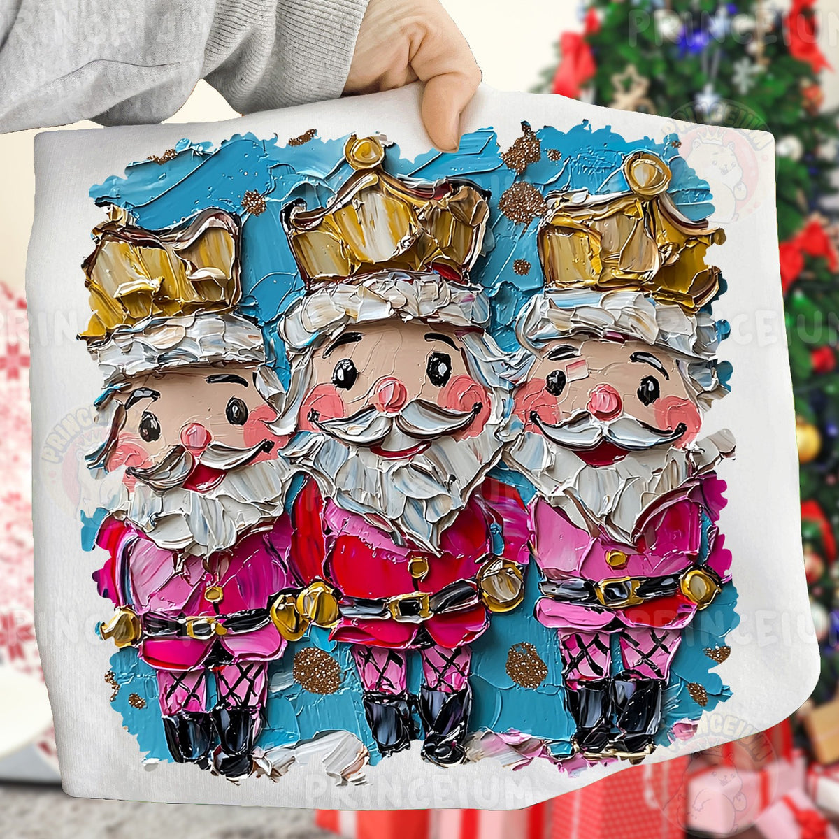 Painted Nutcracker Trio