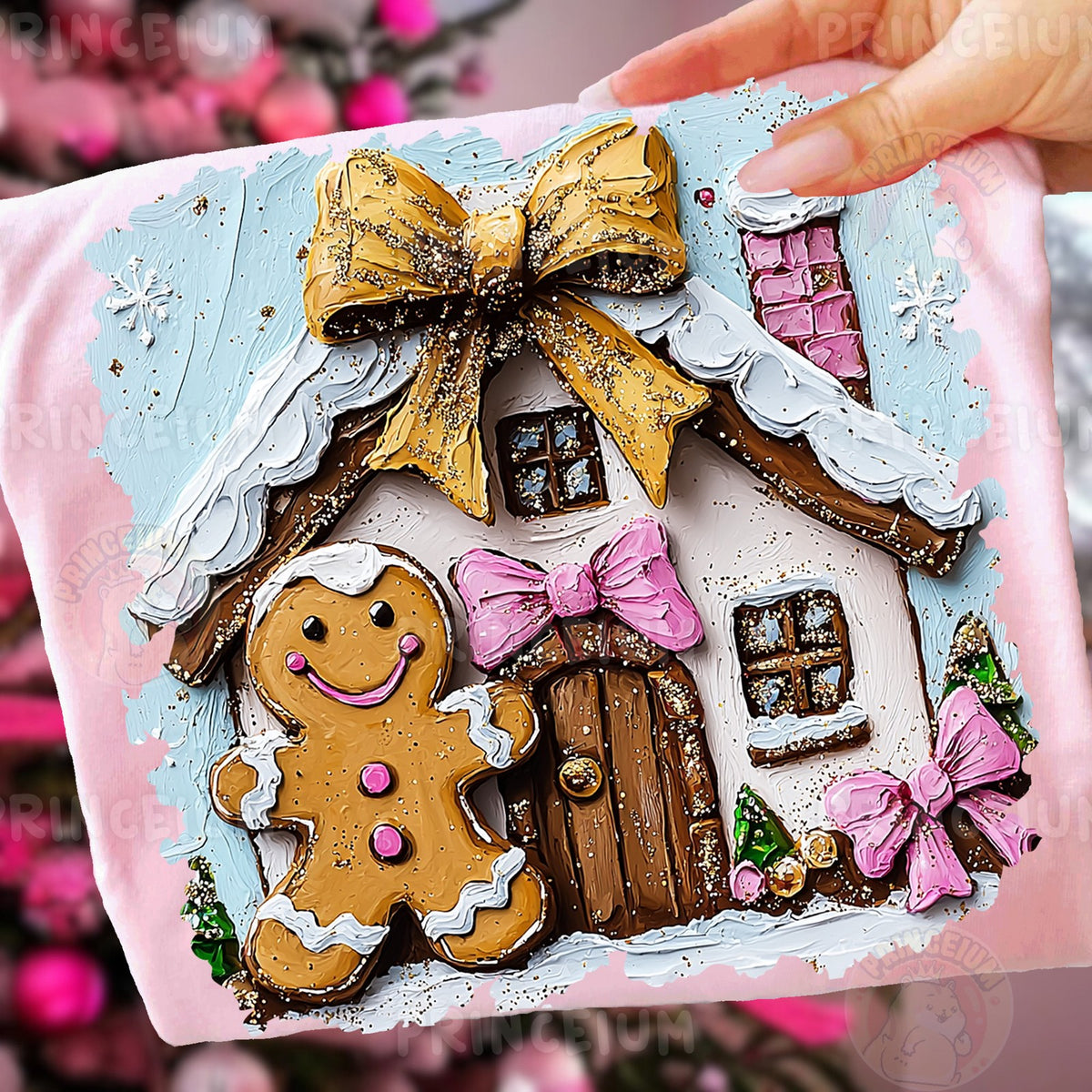 Painted Gingerbread House