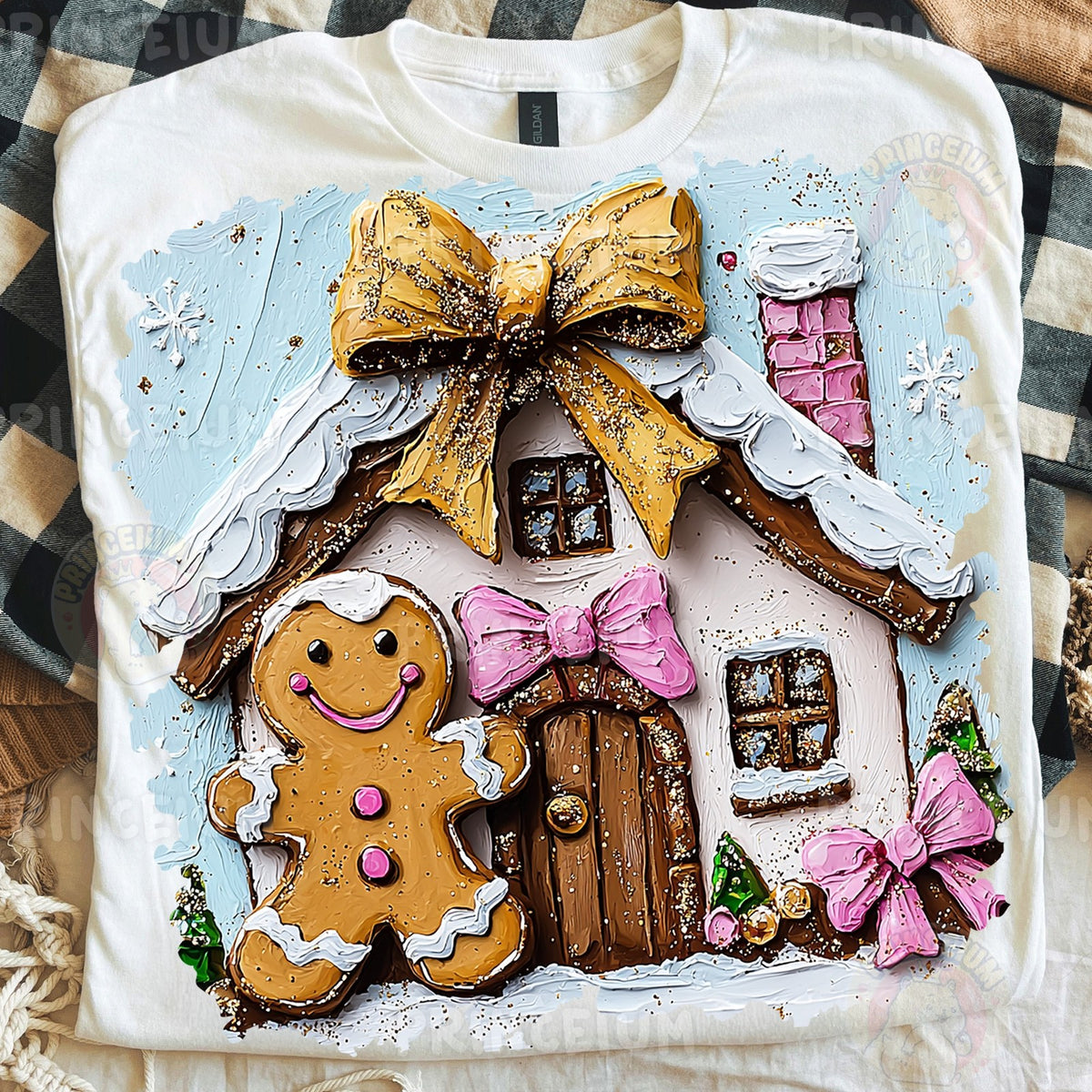 Painted Gingerbread House