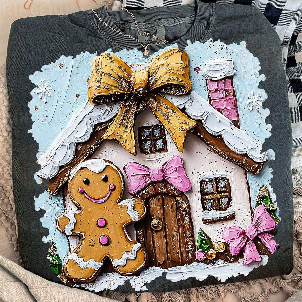 Painted Gingerbread House