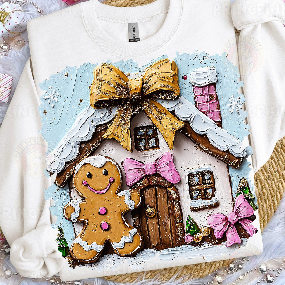 Painted Gingerbread House