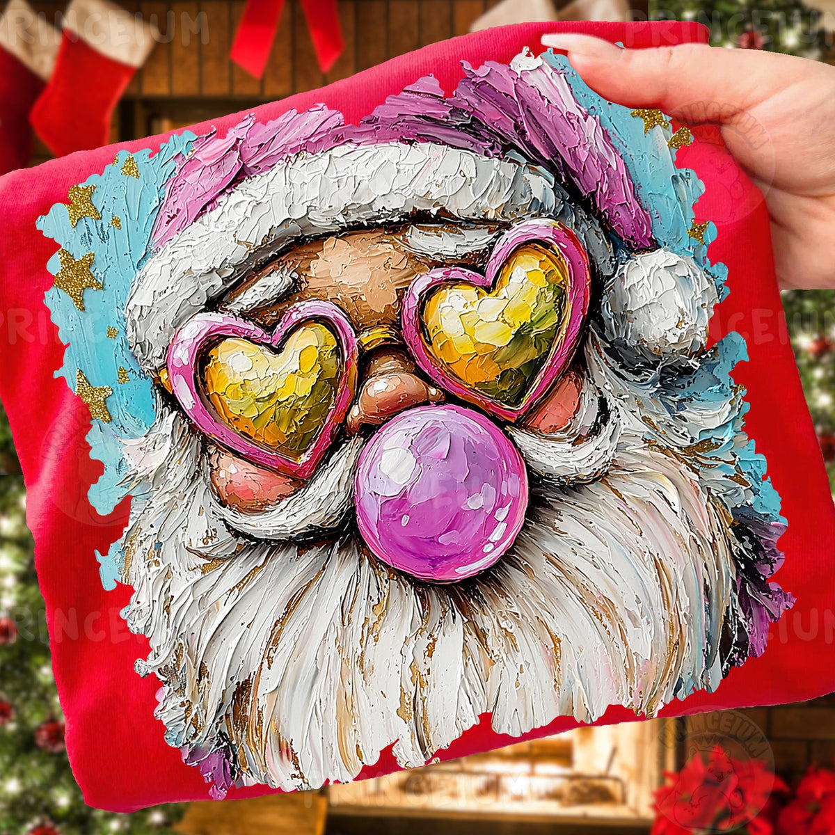 Bubblegum Santa