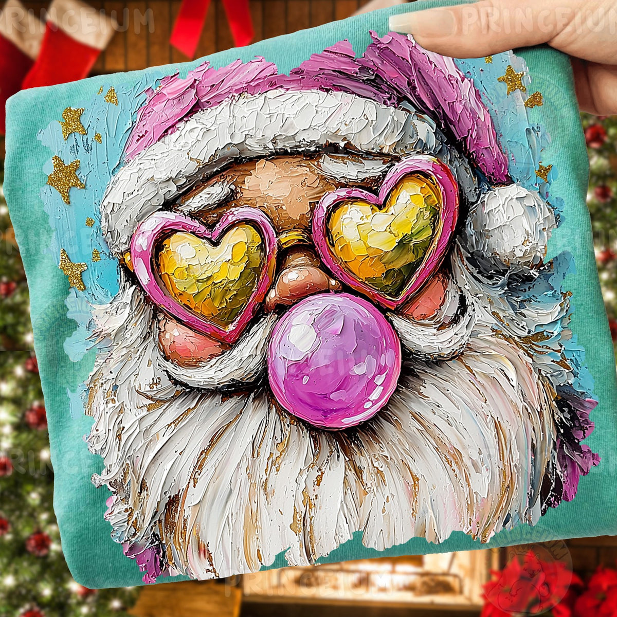 Bubblegum Santa