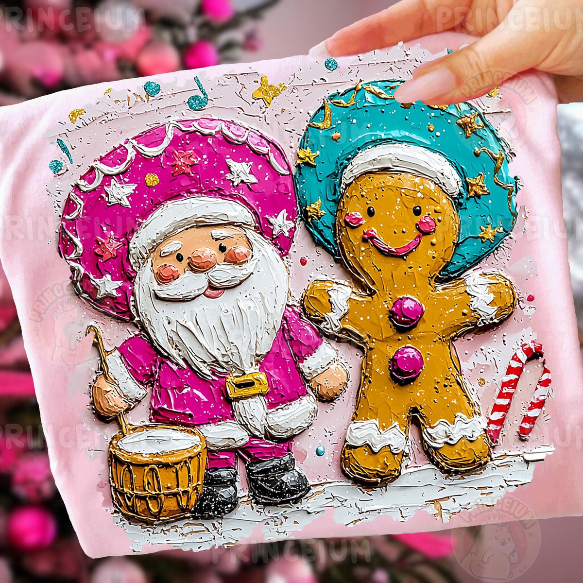 Fiesta Santa and Gingerbread Christmas
