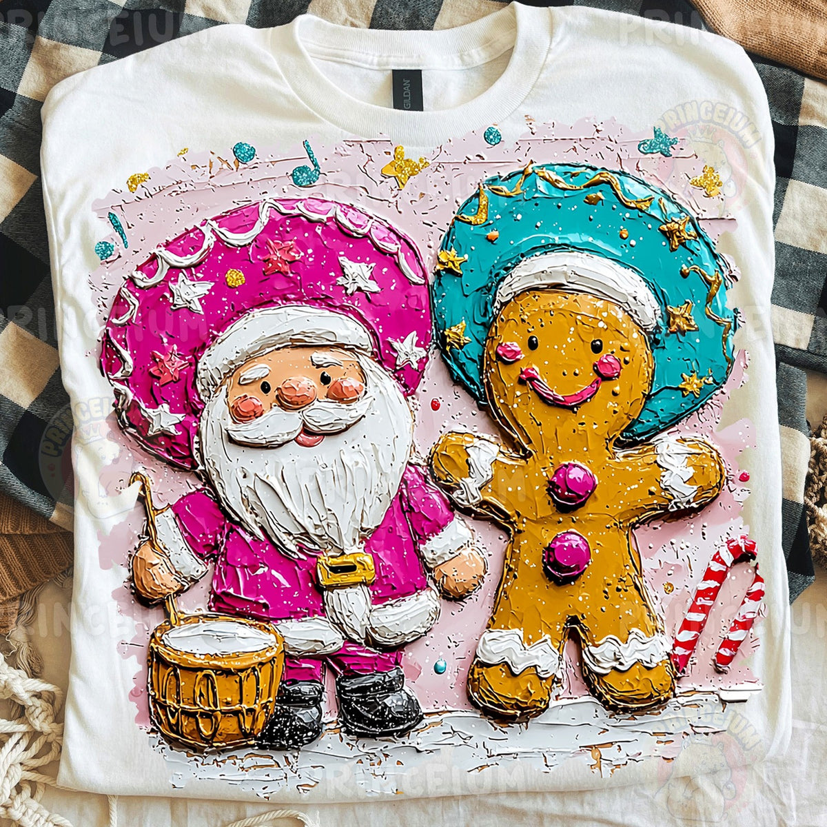 Fiesta Santa and Gingerbread Christmas