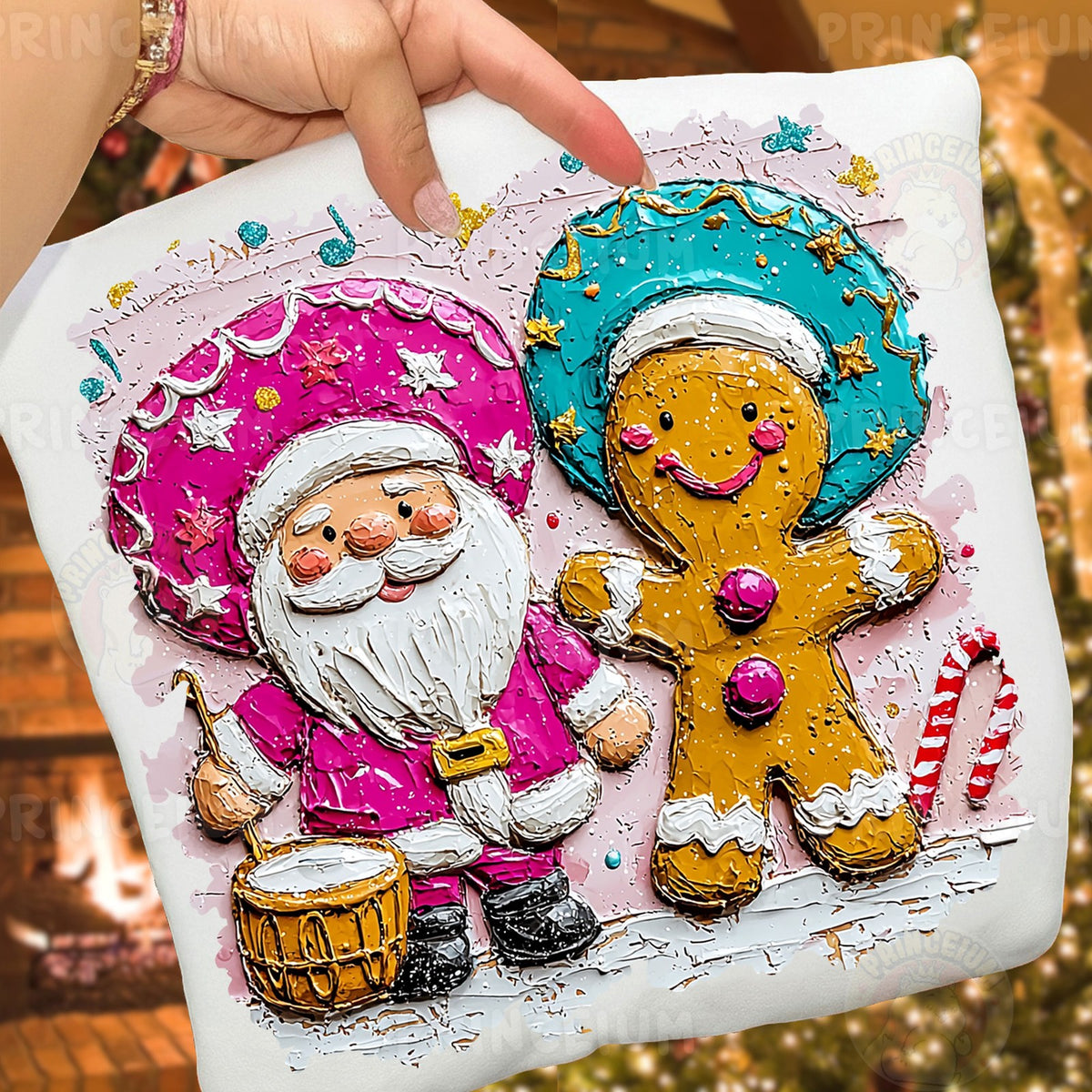 Fiesta Santa and Gingerbread Christmas