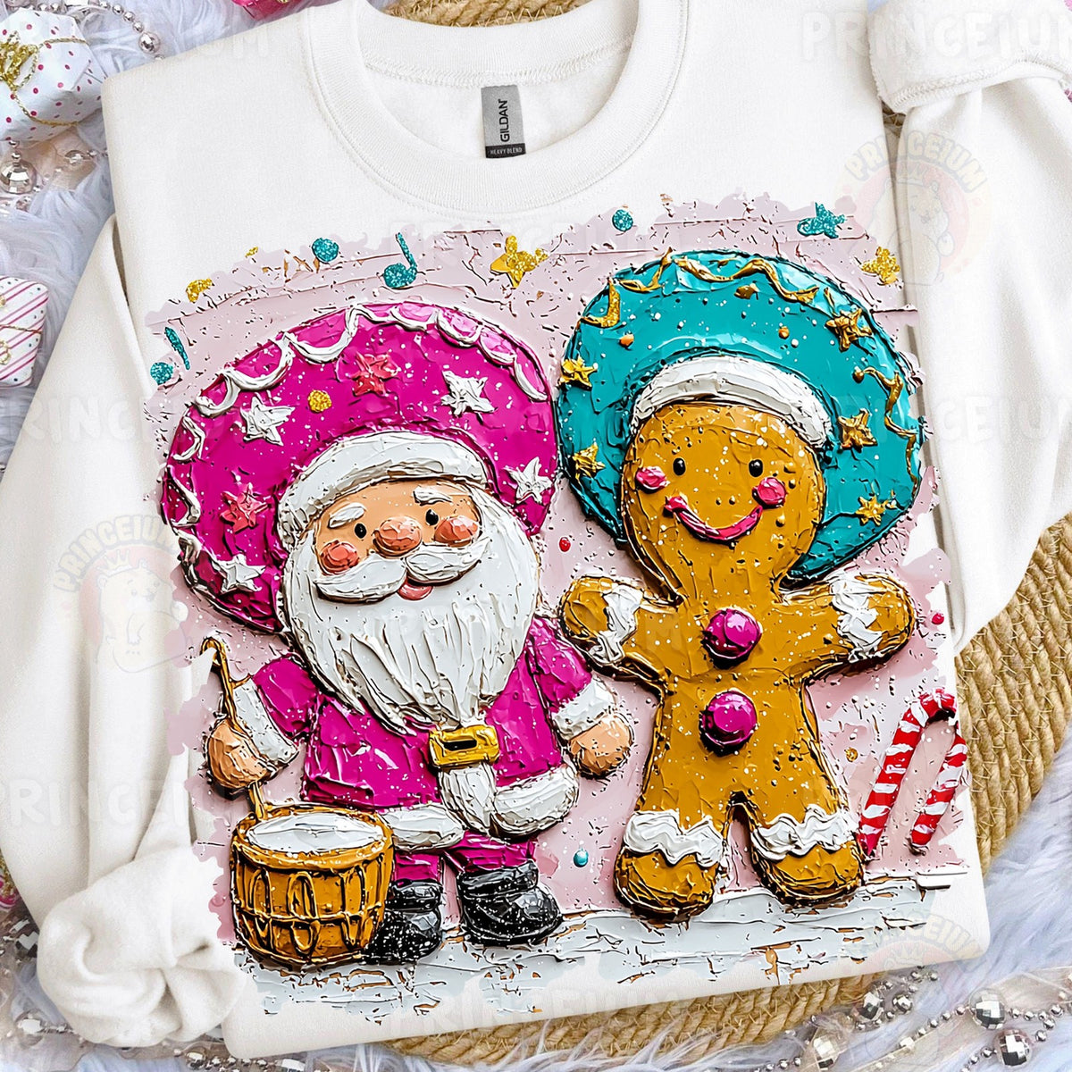 Fiesta Santa and Gingerbread Christmas