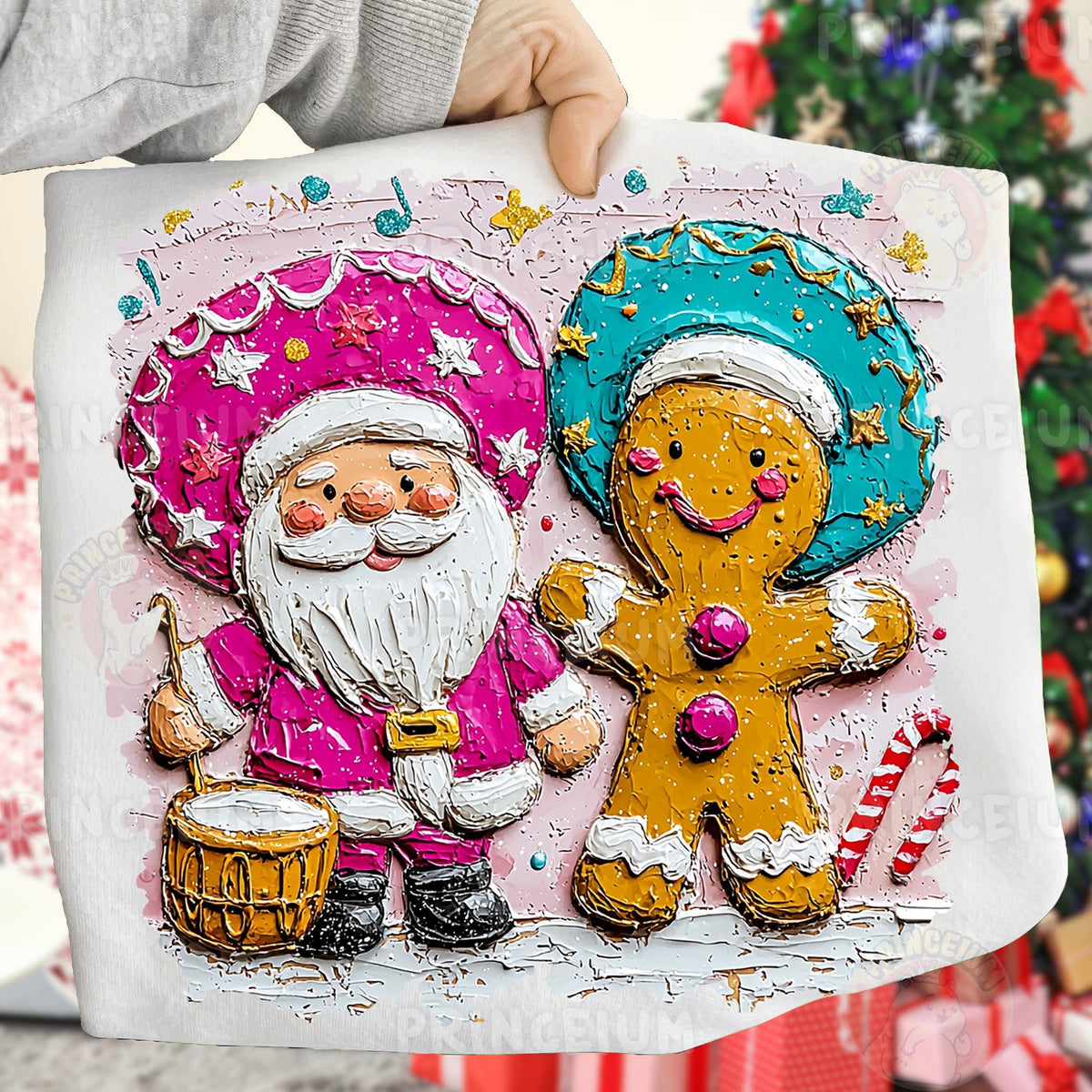 Fiesta Santa and Gingerbread Christmas