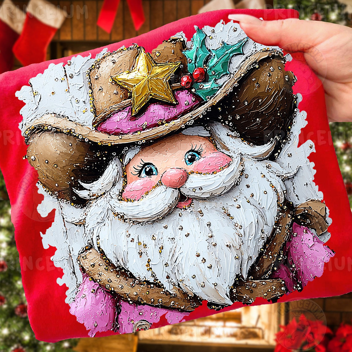Cowboy Santa Christmas