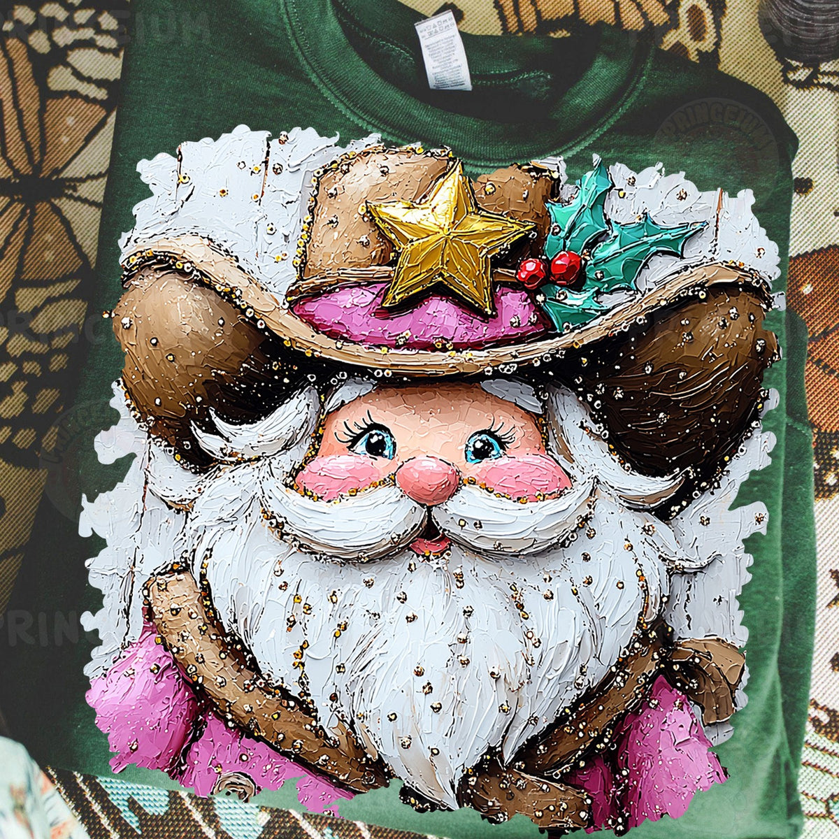 Cowboy Santa Christmas