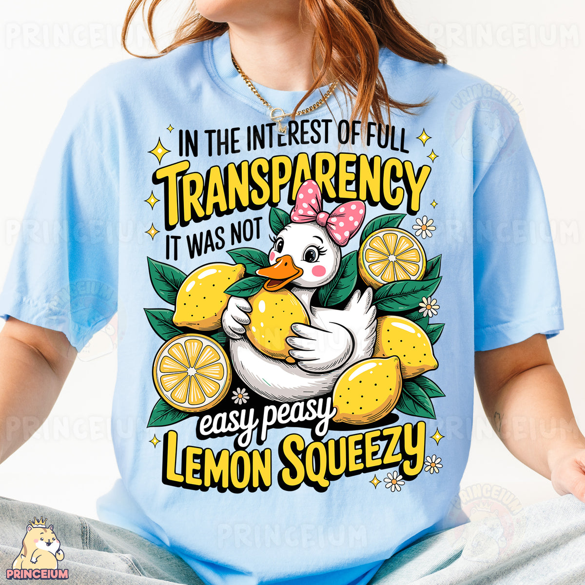 a woman wearing a blue t - shirt that says in the interest of full trans