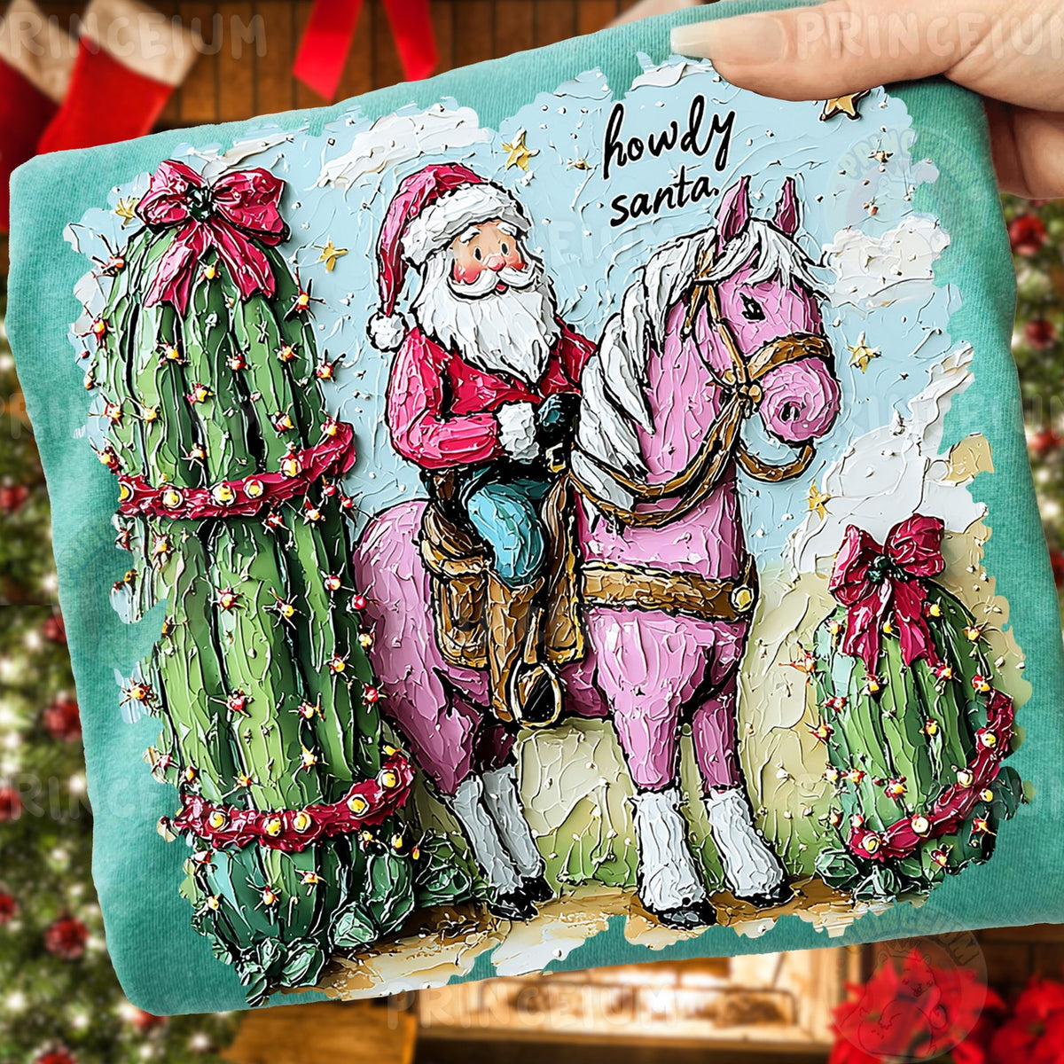 Howdy Santa Western Christmas