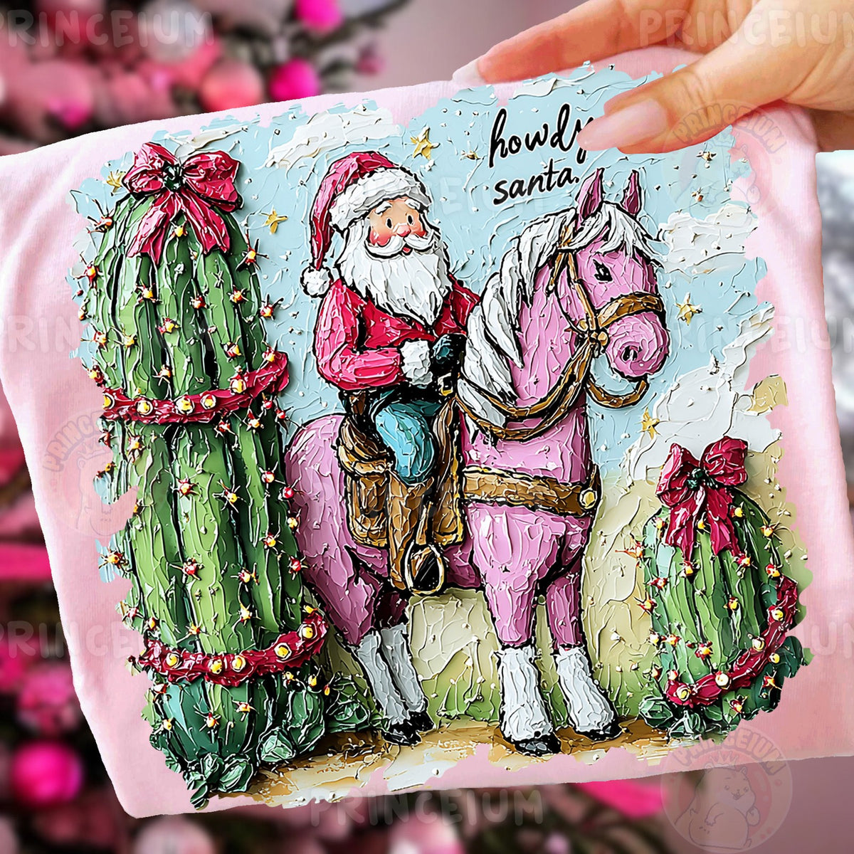 Howdy Santa Western Christmas
