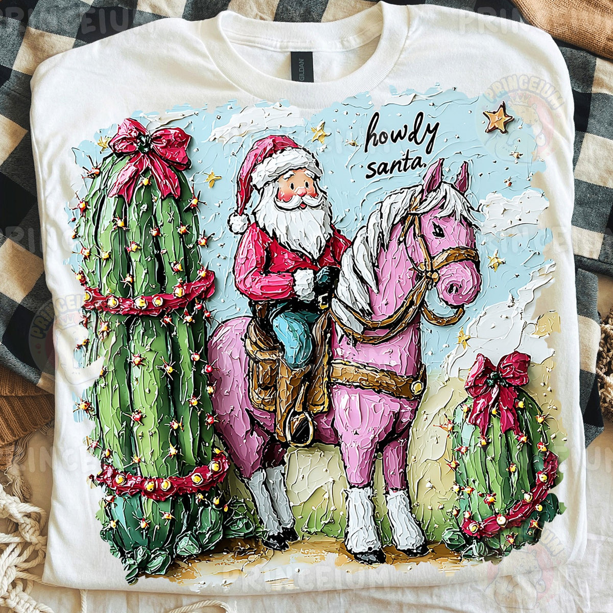 Howdy Santa Western Christmas