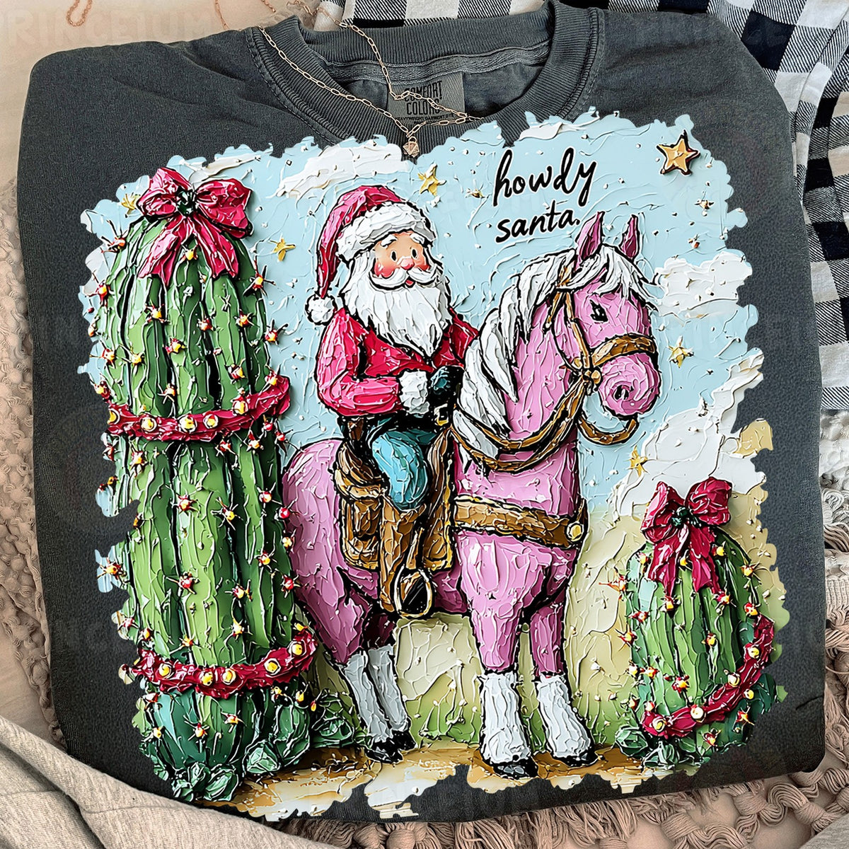 Howdy Santa Western Christmas