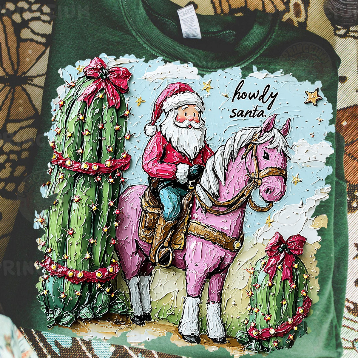 Howdy Santa Western Christmas