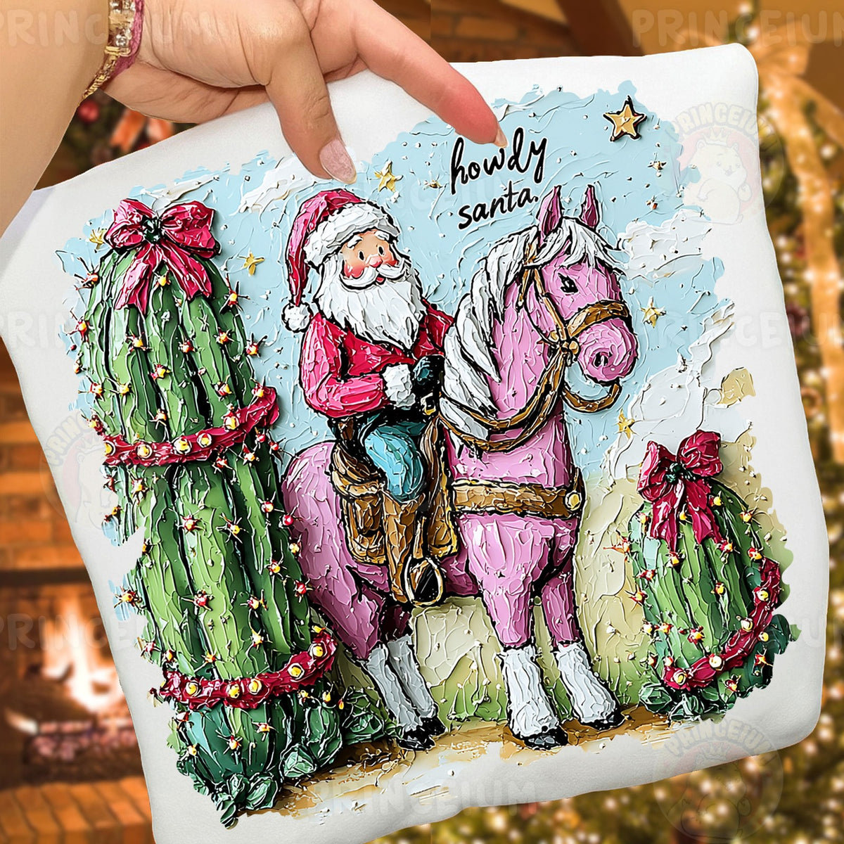 Howdy Santa Western Christmas